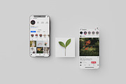 Phone Screen Presentation Mockup, a Print Template by Akaimockup (Thumbnail 5 of 10)