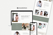 Therapist Squarespace Template, a Squarespace Template by Breah Designs (Thumbnail 1 of 10)