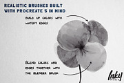 Watercolor & Wash Procreate Kit, a Brush Add-On by Inky Pixels (Thumbnail 4 of 6)