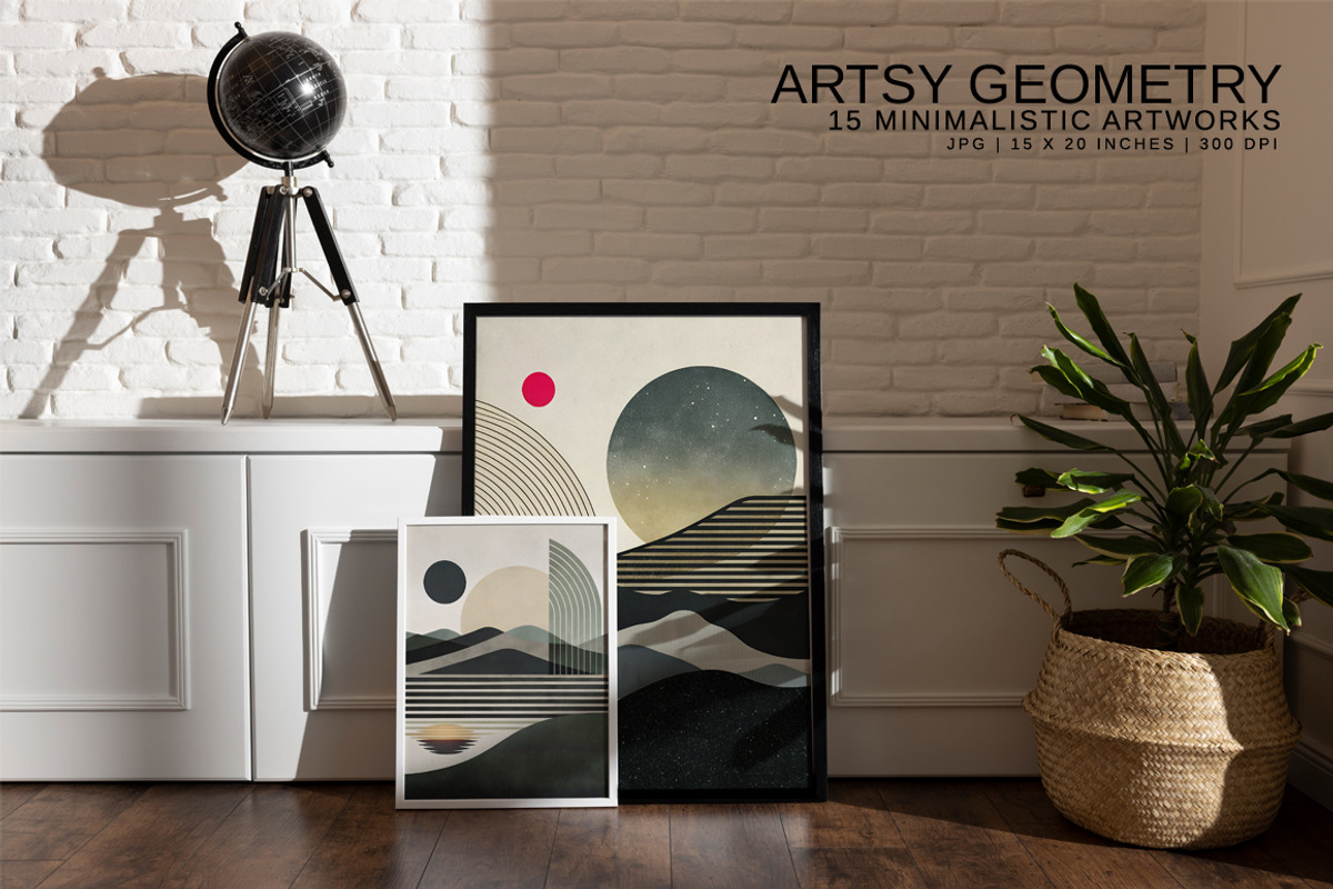 Artsy Geometry, a Decorative Illustration by Digital Art Creations (Photo 7 of 8)