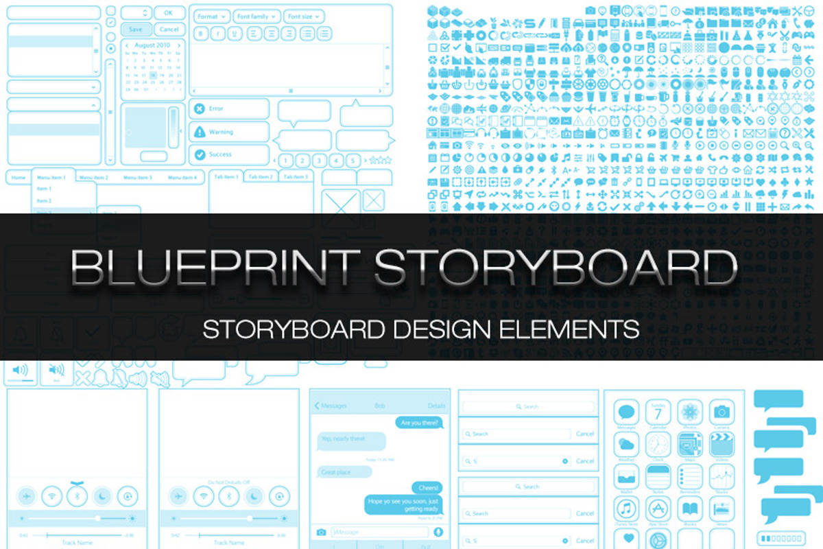 Bluescreen Storyboard, a Templates & Theme by quicky (Photo 9 of 12)