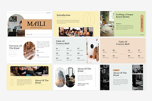 Maili - Brand Proposal Template