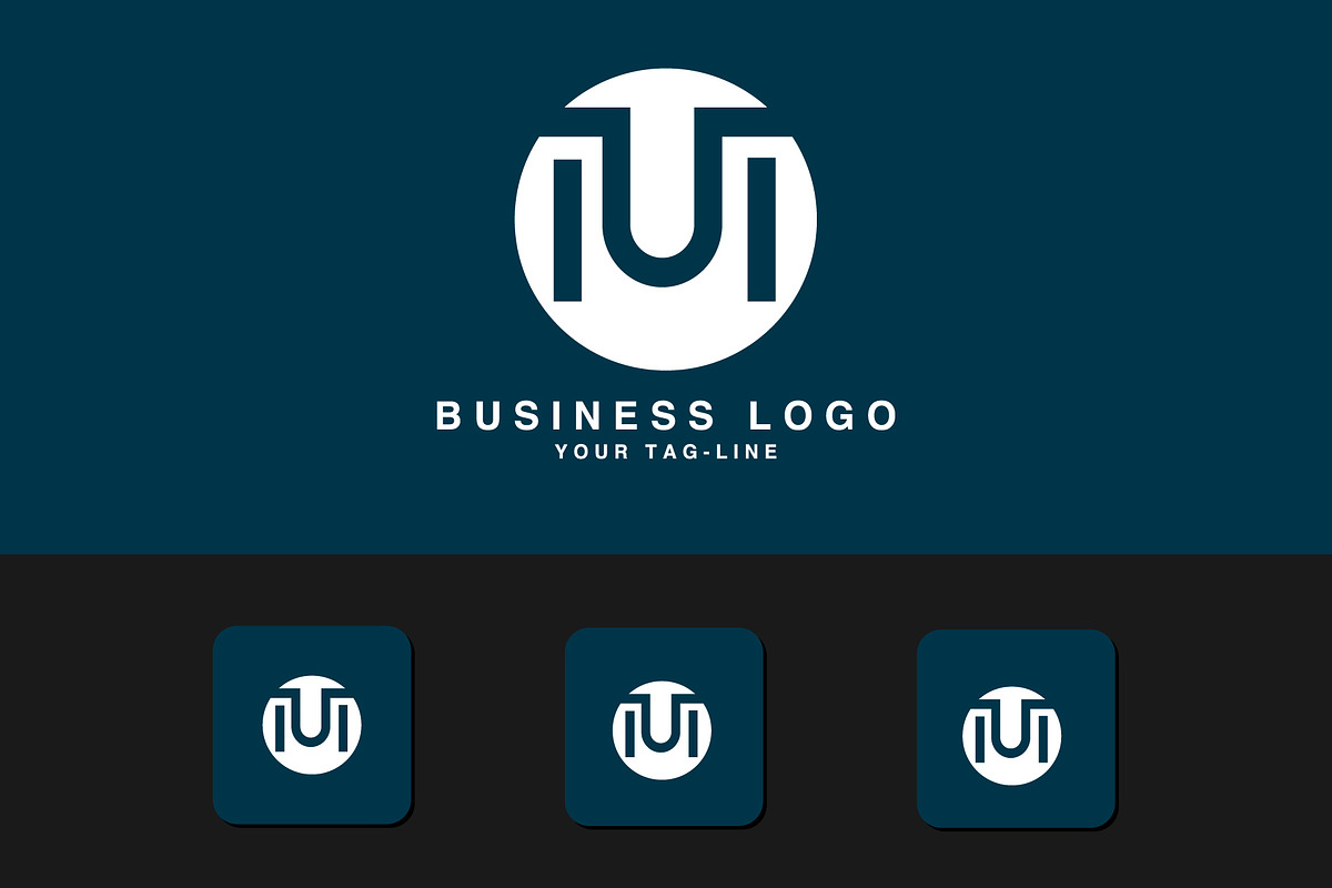 MU, UM Abstract Logo design, a Branding & Logo Template by art_creater (Photo 1 of 2)