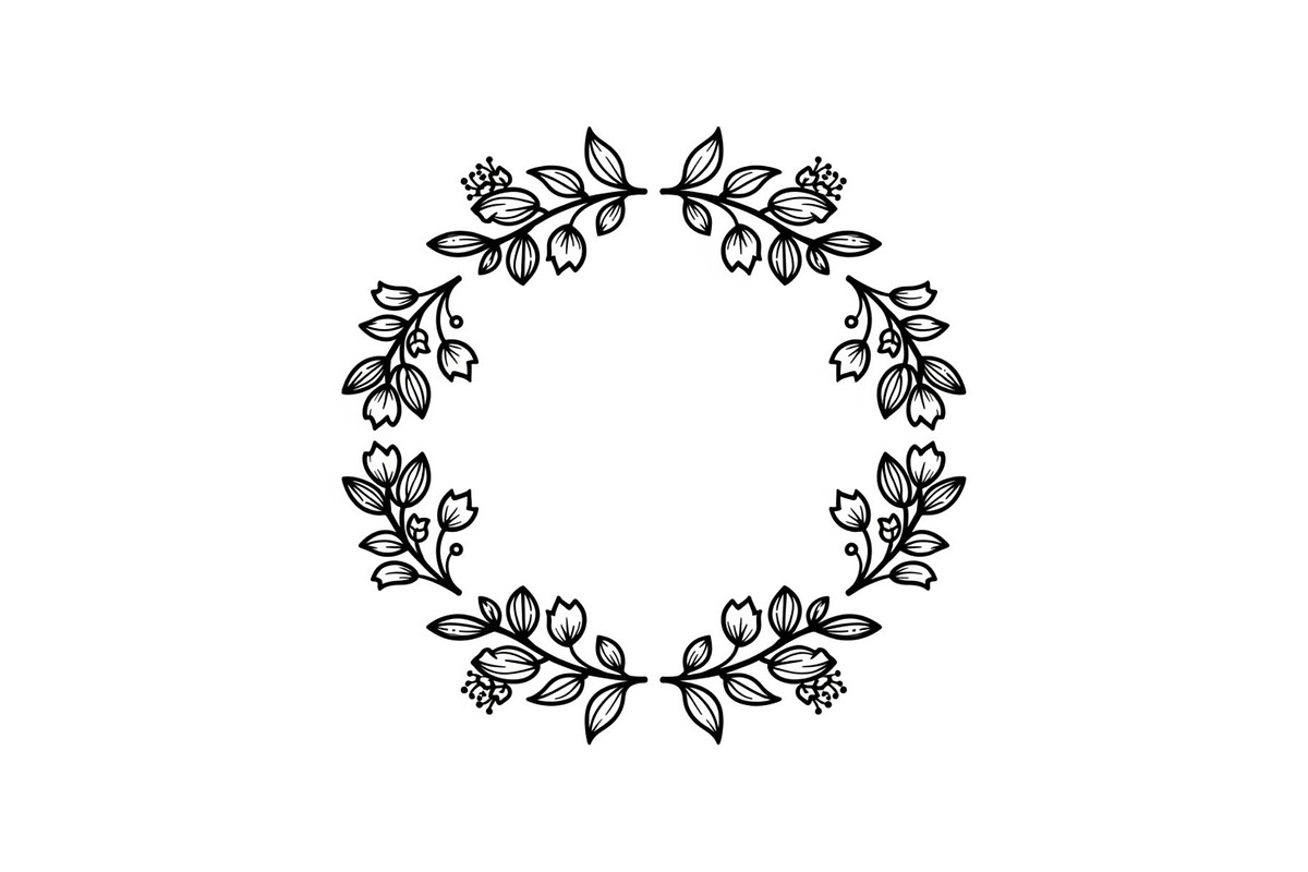Vintage Floral Frame Vector Bundle, an Illustration by Designs_River (Photo 23 of 51)