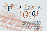 Aralash serif handwritten font, a Font by Visio studio (Thumbnail 7 of 11)