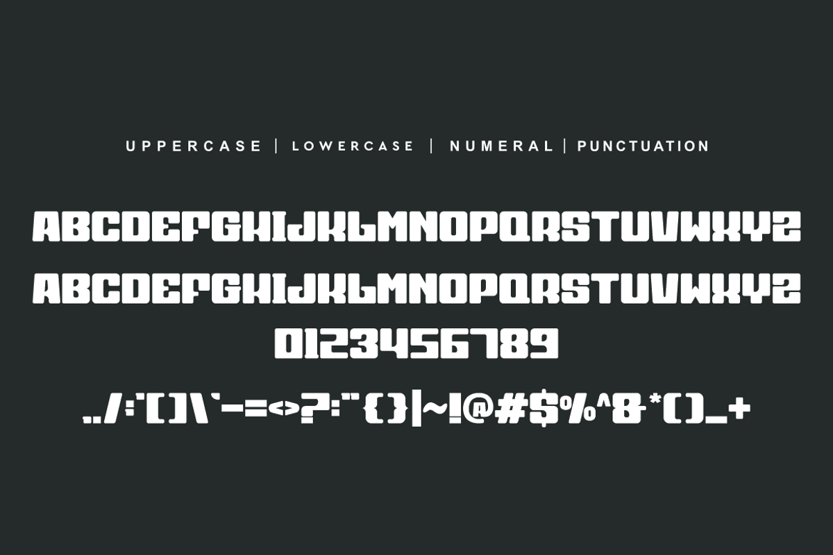 Sporing Rickmen, a Sans Serif Font by QR Design Studio (Photo 8 of 10)