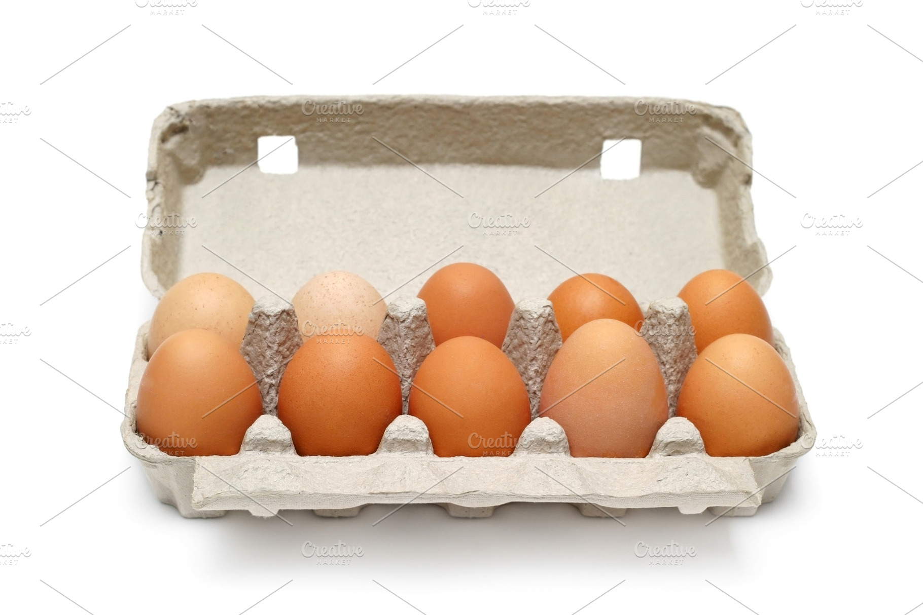 egg in the box, a Photo by saiko3p