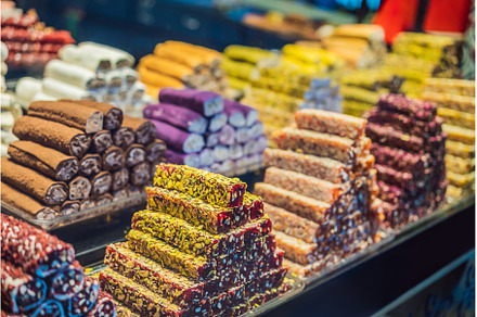 Traditional oriental sweet pastry, a Food & Drink Photo by Elizaveta Galitskaya