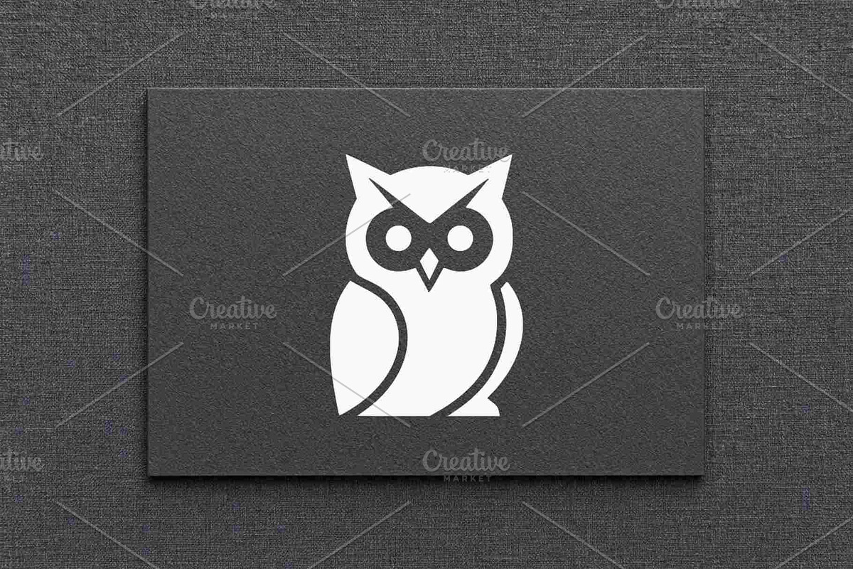 Elegant Owl Silhouette Vector, an Animal Illustration by Vectorium Studio (Photo 4 of 4)