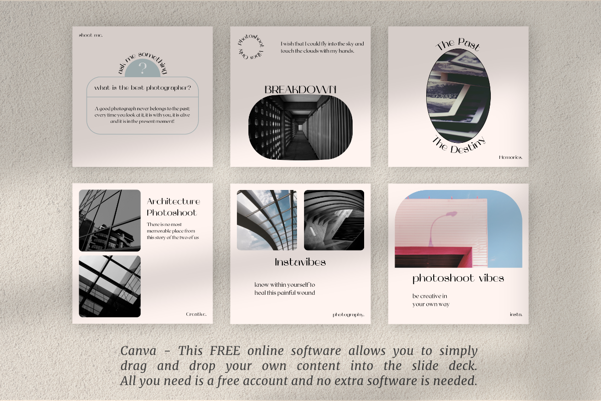 Photovibe - Instagram Canva template, a Social Media Template by ZAF Studio (Photo 5 of 7)