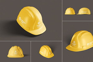 Construction Helmet Mockups