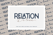 Relation De Luxe - Font Duo, a Sans Serif Font by Prioritype Co (Thumbnail 11 of 11)