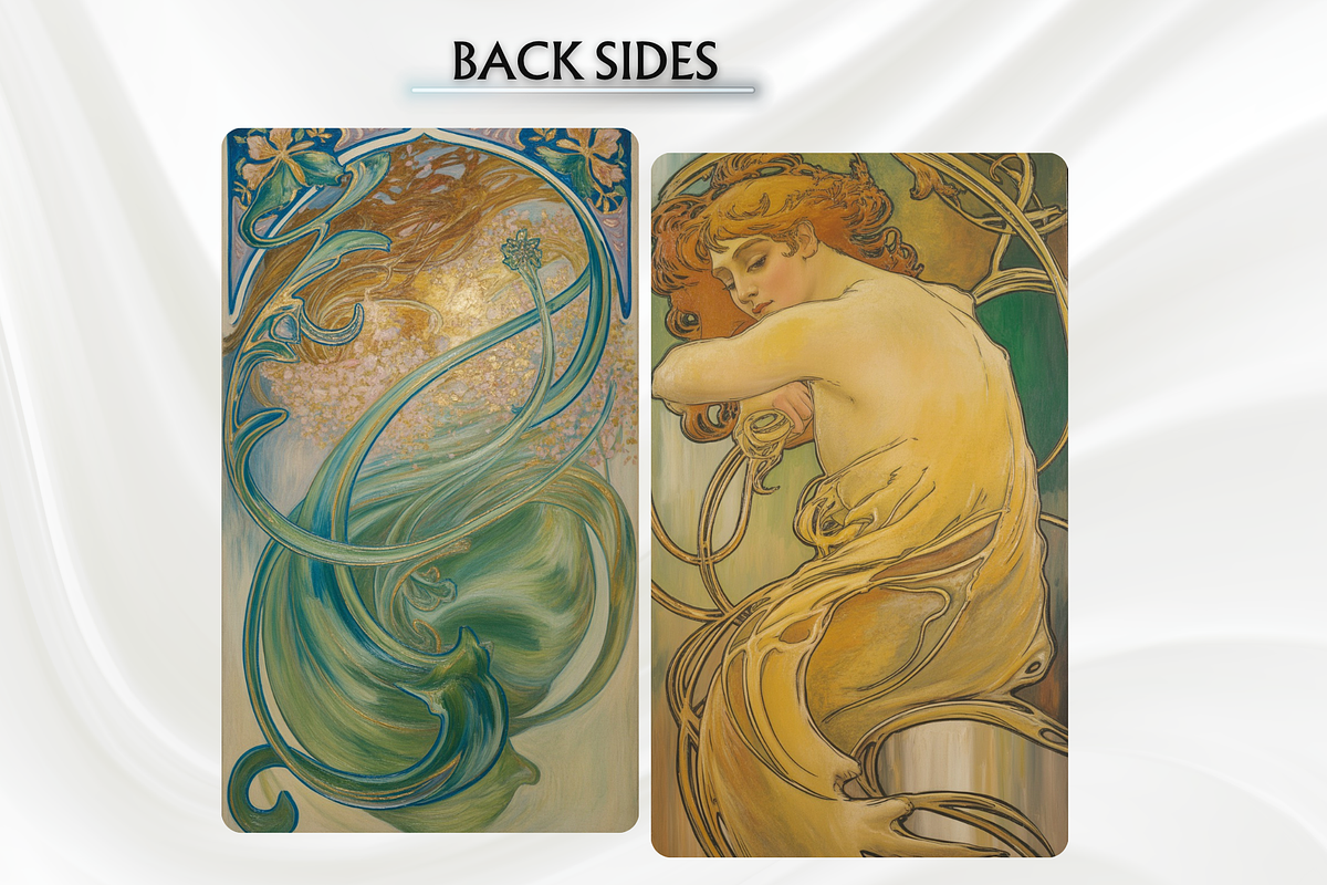 Art Nouveau Tarot Deck, an Object Illustration by Mugio (Photo 5 of 6)