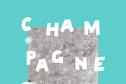 Champagne Sparkles: display font, a Script Font by MCKP*ME (Thumbnail 9 of 9)