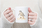 Watercolor Baby Turtle Clipart, an Illustration by Watercolor design (Thumbnail 8 of 12)
