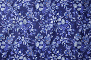 Cobalt Blue Fashion Floral Print, a Pattern Graphic by SirenaArt (Thumbnail 7 of 17)