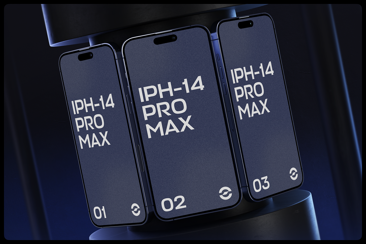 iPhone 14 Pro Max Bundle - 21 Mockup, an iPhone Mockup by 360 Mockups (Photo 8 of 13)