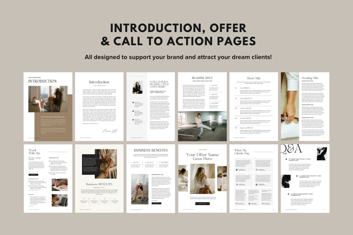 Canva Ebook / Workbook / Lead Magnet, a Marketing Template by Evelina Lesniewska Design (Photo 4 of 8)