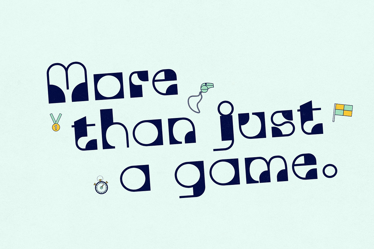 Marathon Torch – Olympic 1950's Font, a Symbol Font by HipFonts (Photo 7 of 9)