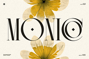 Monico Display Font