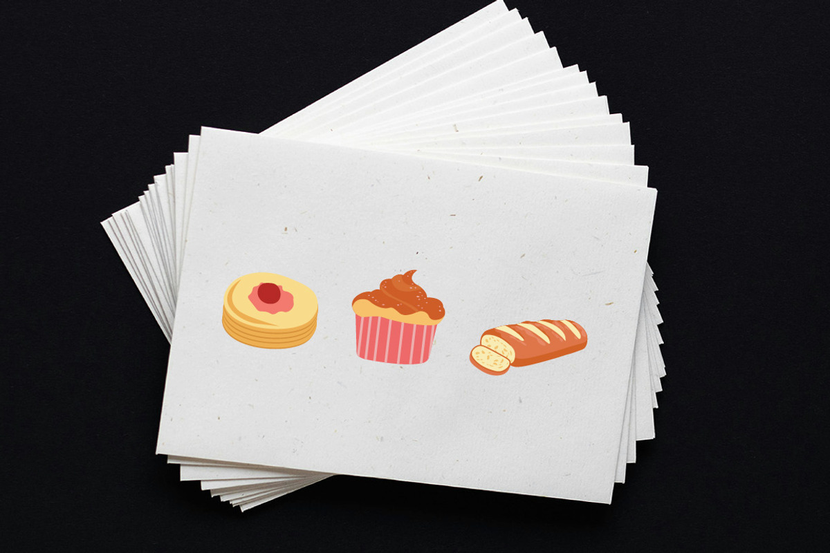 12 Sweet Treats & Artisan Breads, a Food Illustration by jongcreative (Photo 1 of 4)