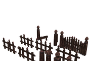 Halloween Cemetery Set, an Environmental 3D Model by 3Dfancy (Thumbnail 12 of 12)
