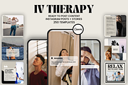 Iv Therapy Instagram Post Template, a Social Media Template by EliteMatidi (Thumbnail 1 of 9)