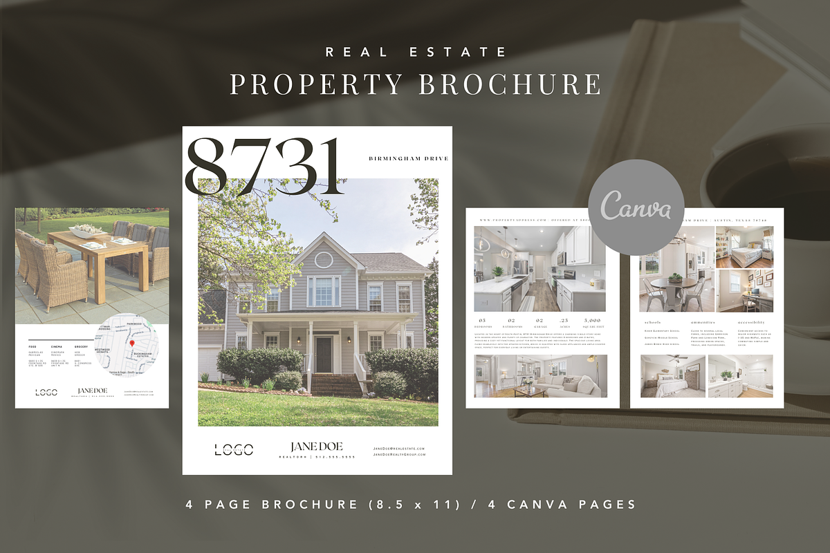 Modern Real Estate Brochure, a Templates & Theme by Legend & Ko. (Photo 1 of 4)