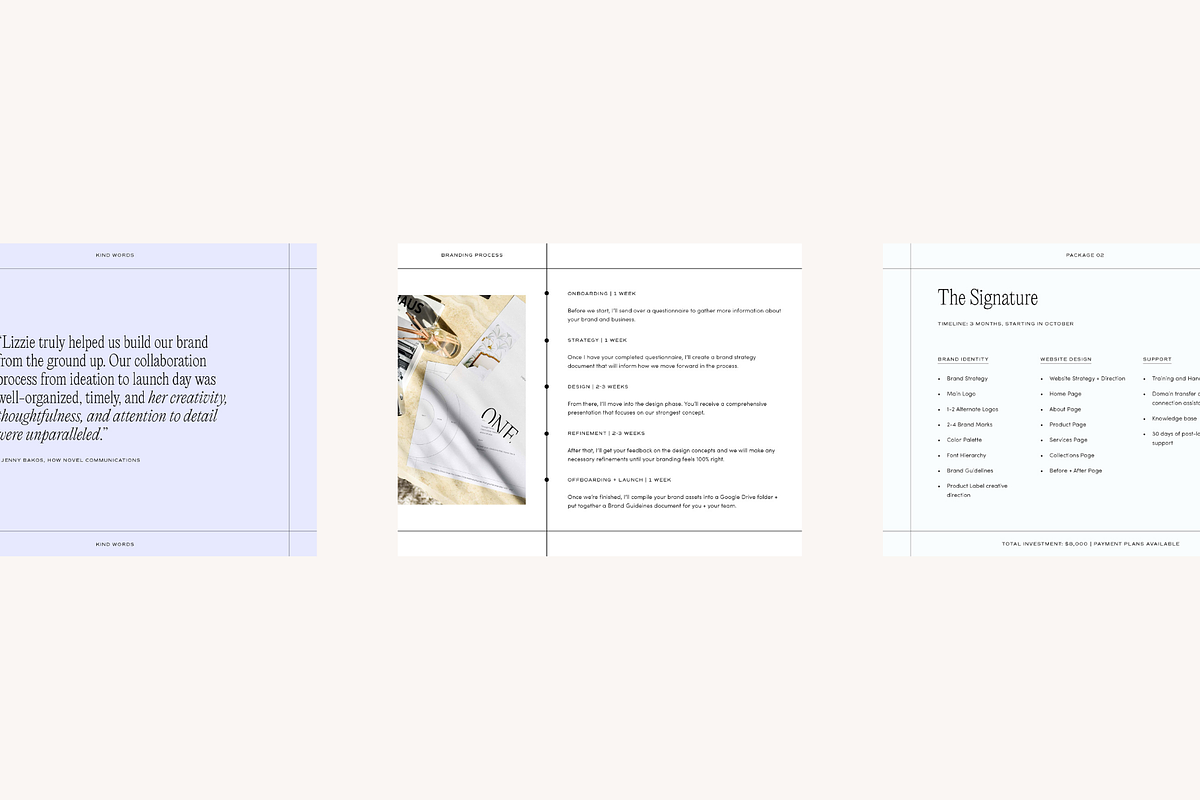 Project Proposal Template, a Presentation Template by Madewest Supply Co. (Photo 2 of 5)