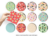 Sushi Seamless Pattern, a Pattern Graphic by NDesigns (Thumbnail 2 of 4)