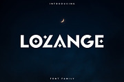 Lozange Font Family – Sans Serif, a Sans Serif Font by RC graphics (Thumbnail 1 of 9)