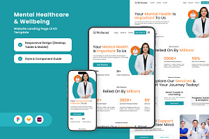 Wildmind – Wellness Design Template, a Landing Page Template by twinstd