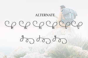 Adventure Script Font