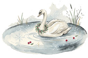 Cozy Winter Animals Clipart Bundle, an Animal Illustration by T-shirt Pond (Thumbnail 23 of 25)