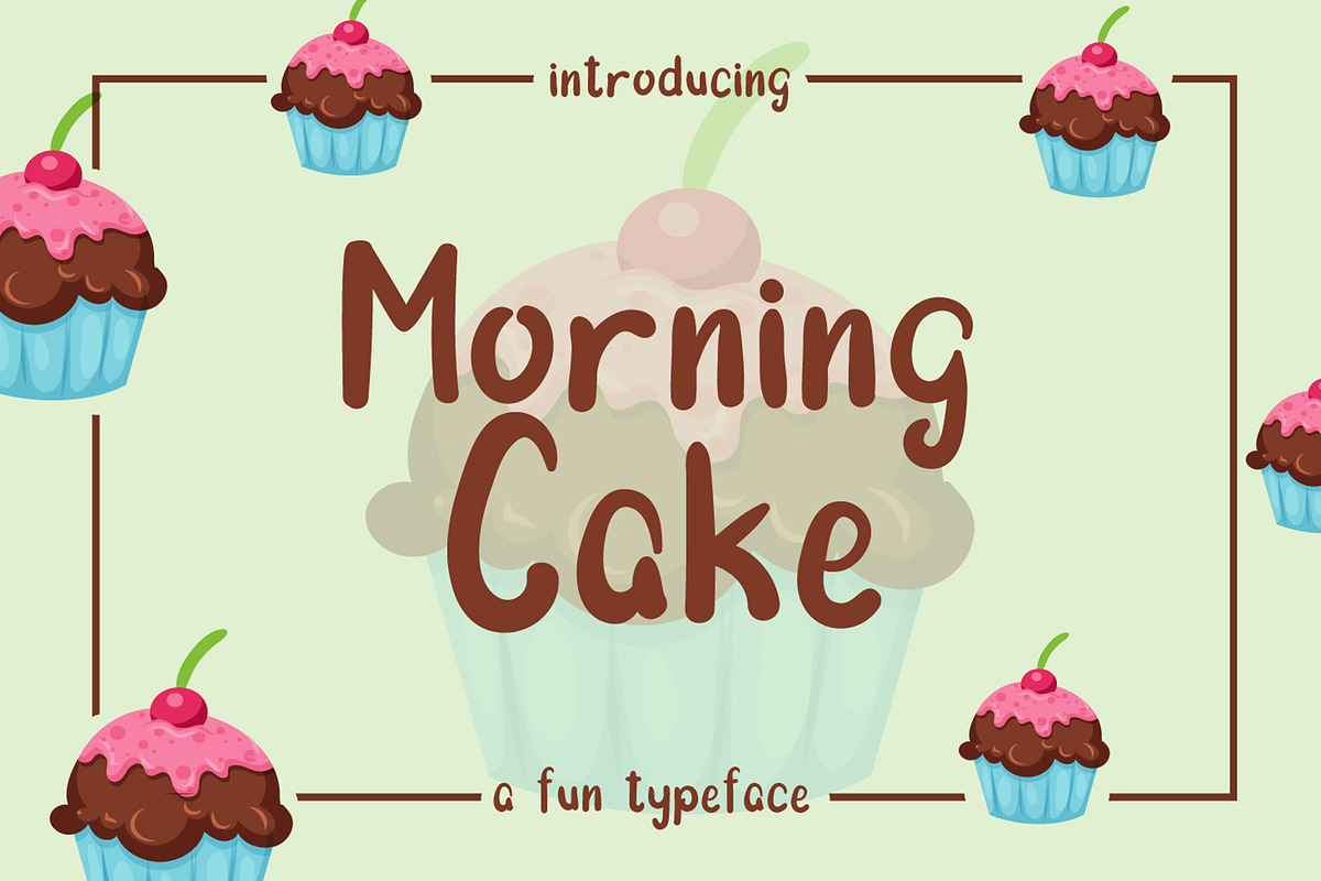 Morning Cake - Fun Font