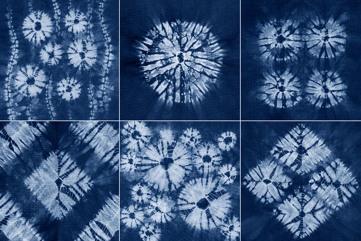 Shibori. Material dyed batik., a Texture Graphic by vetre.antanaviciute (Photo 2 of 2)
