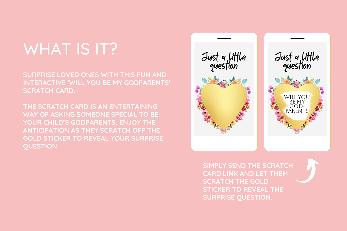 Godparents Proposal Scratch Card, an App Template by SunshineStudioBoutique (Photo 3 of 8)