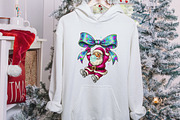 Santa Coquette Bow PNG, an Illustration by designcity5 (Thumbnail 5 of 8)