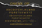 Cascade Motorcycle font, a Serif Font by Angin Studio (Thumbnail 7 of 12)