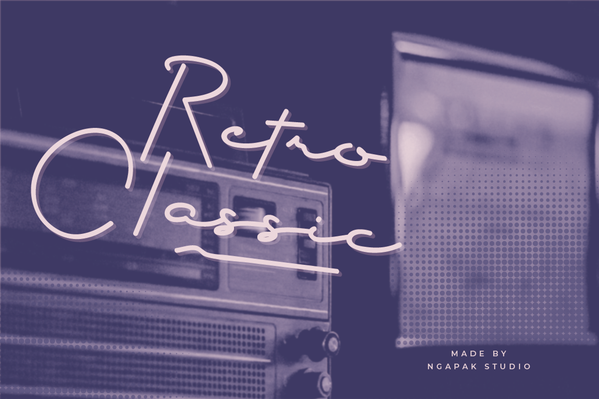 Kenangan Mantan Script Style, a Script Font by Ngapak Studio (Photo 5 of 9)