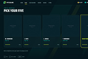 Football Game UI Kit, 100 Screens, an UI Kit Template by pawellpi (Thumbnail 101 of 117)