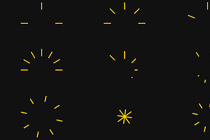 Animated Bursts  | Motion Graphics, a Graphic by FlashFXbox