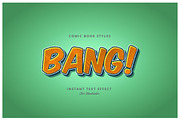Comic and Cartoon Text Effects (AI), a Layer Style Add-On by Vector Galore (Thumbnail 4 of 11)