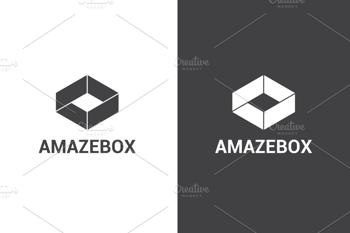 Amaze Box Logo, a Branding & Logo Template by Sahade Studio (Photo 3 of 3)