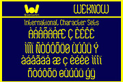 Digital Revolution font, a Font by weknow (Thumbnail 8 of 8)