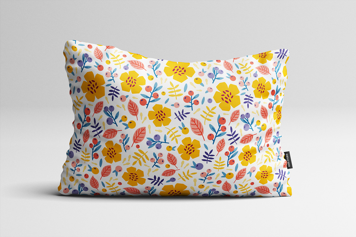 Summer cards, seamless patterns, a Decorative Illustration by Good Studio (Photo 14 of 19)
