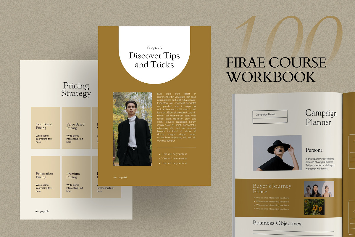 Firae - Workbook Template, a Magazine Template by Creavora (Photo 5 of 15)