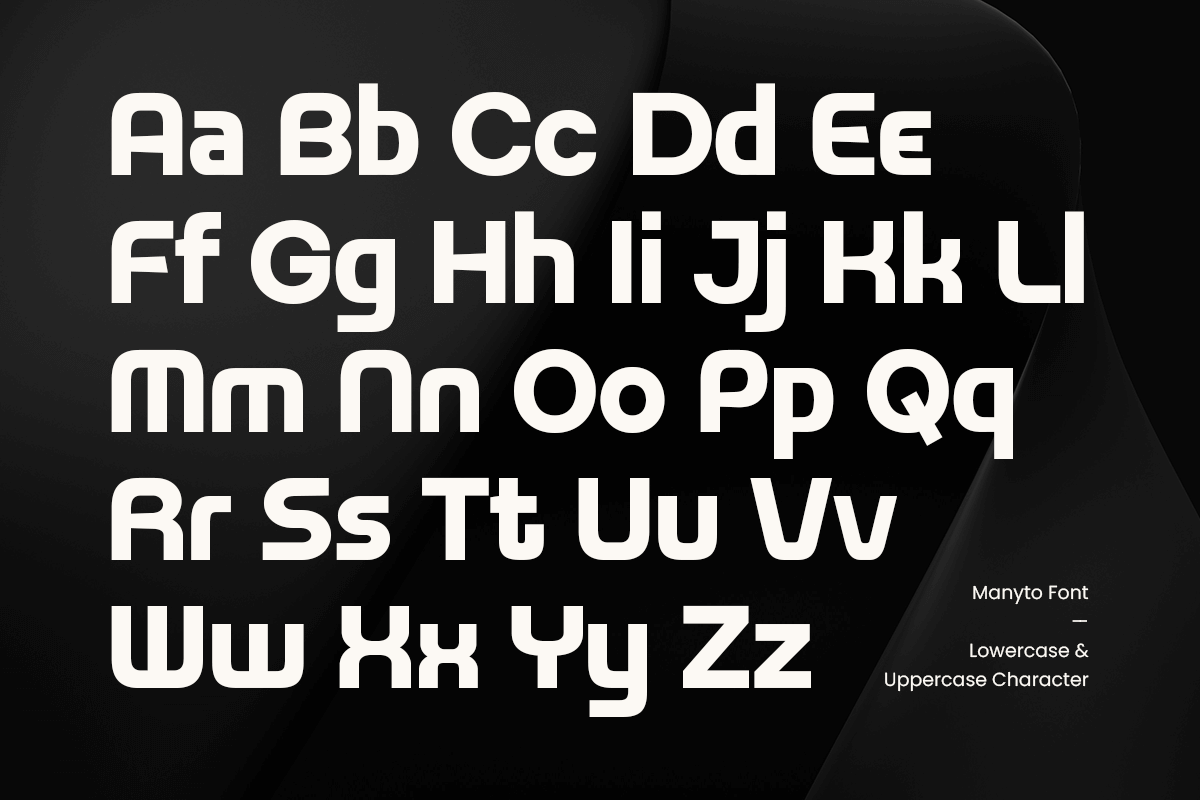 Manyto - Display Corporate Font, a Sans Serif Font by TokoPress (Photo 11 of 12)