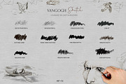 VanGogh Paint Photoshop Brush Bundle, a Brush Add-On by Photohacklovers (Thumbnail 6 of 9)