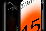 iPhone 15 Pro Mockup, an iPhone Mockup by Renderteam (Thumbnail 6 of 10)